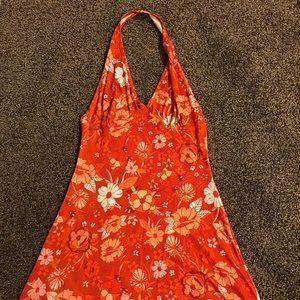 Flower Halter dress